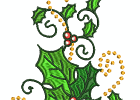 xmas candle 006lge